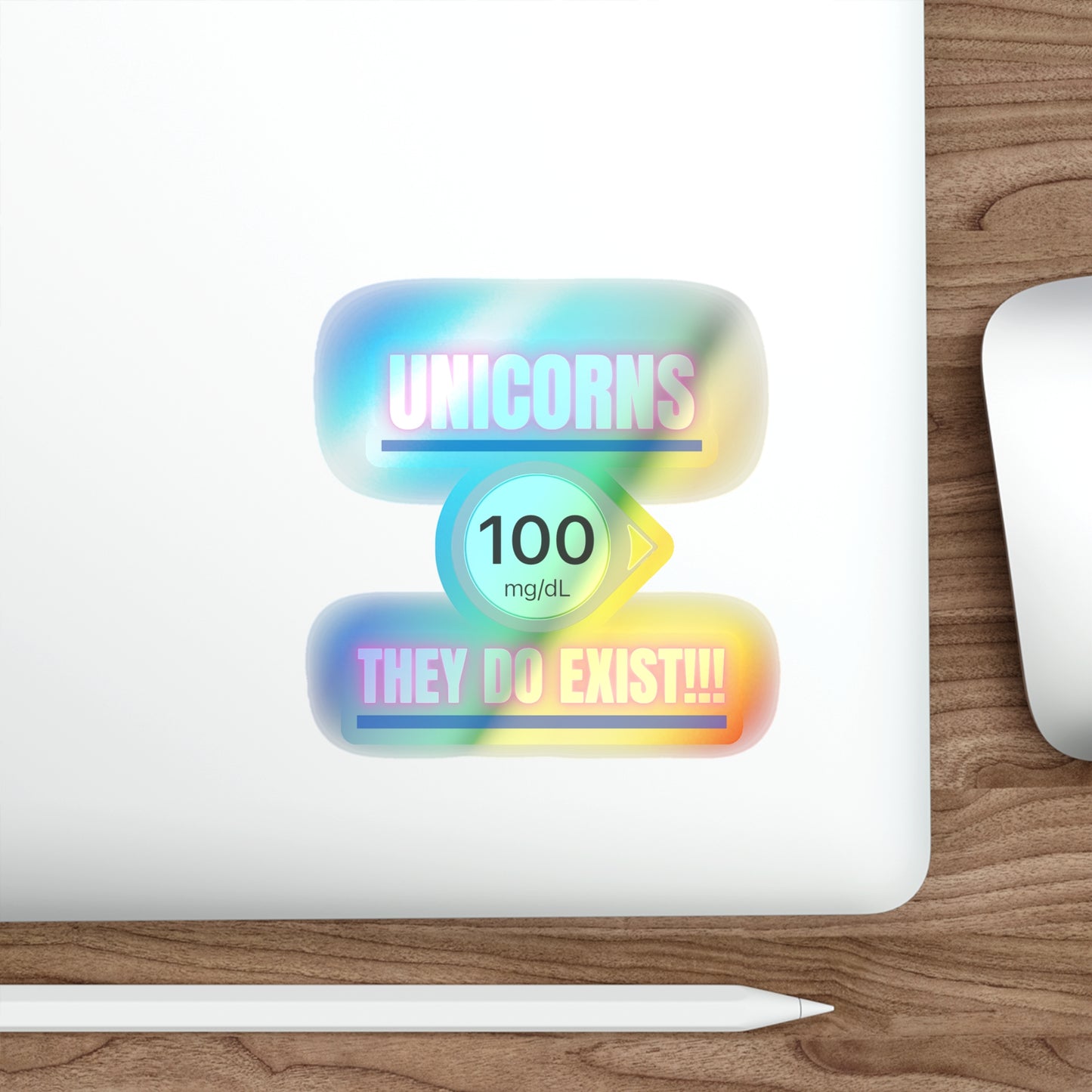 Unicorns Holographic Stickers