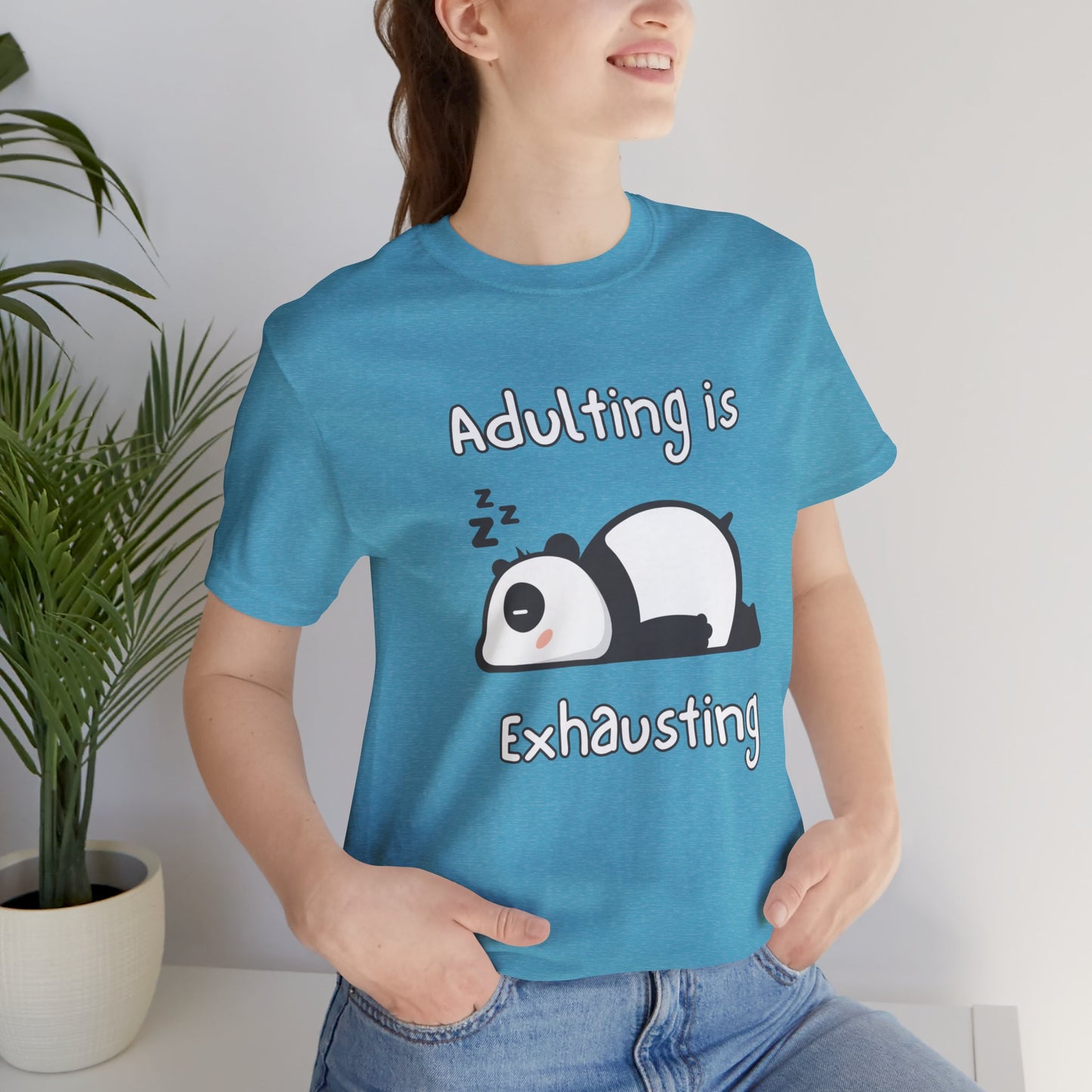 Adulting Panda T-Shirt