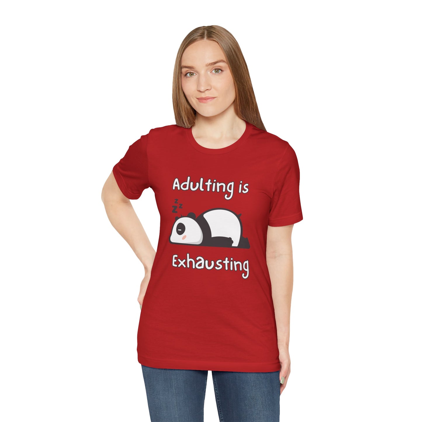 Adulting Panda T-Shirt