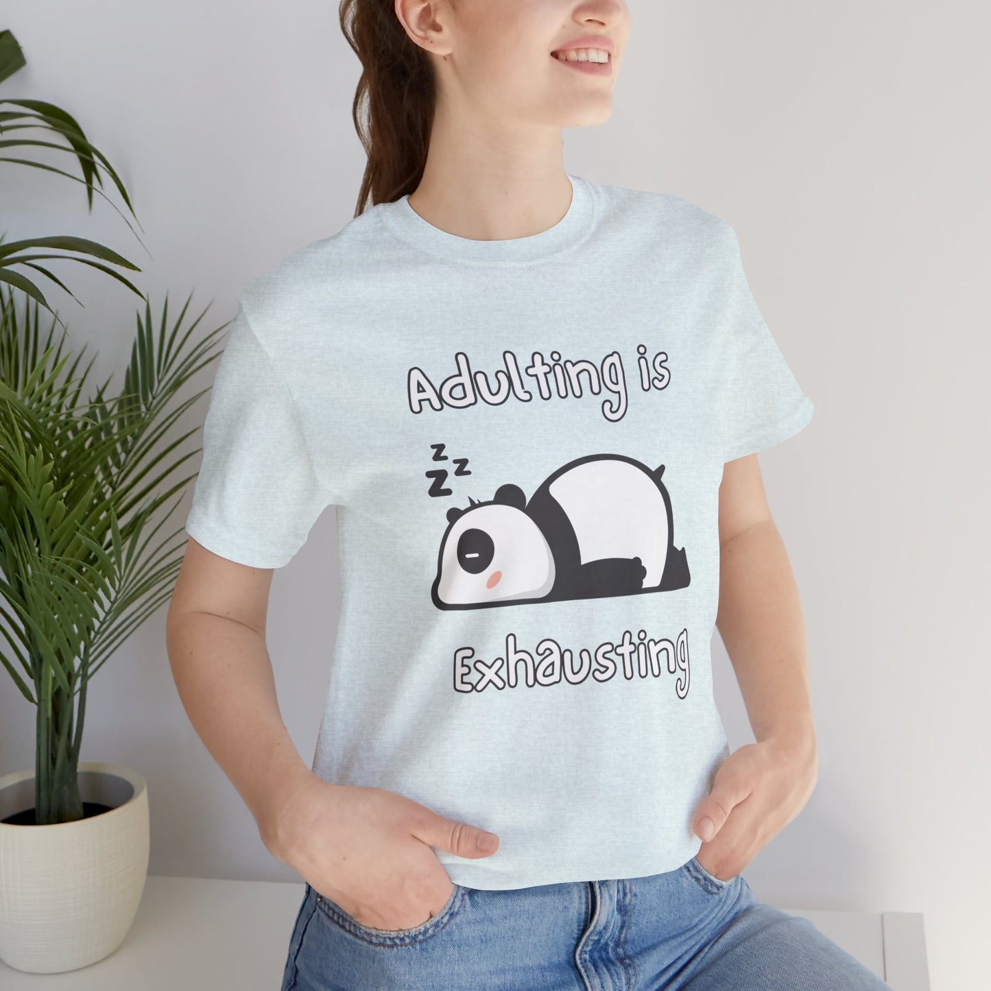 Adulting Panda T-Shirt