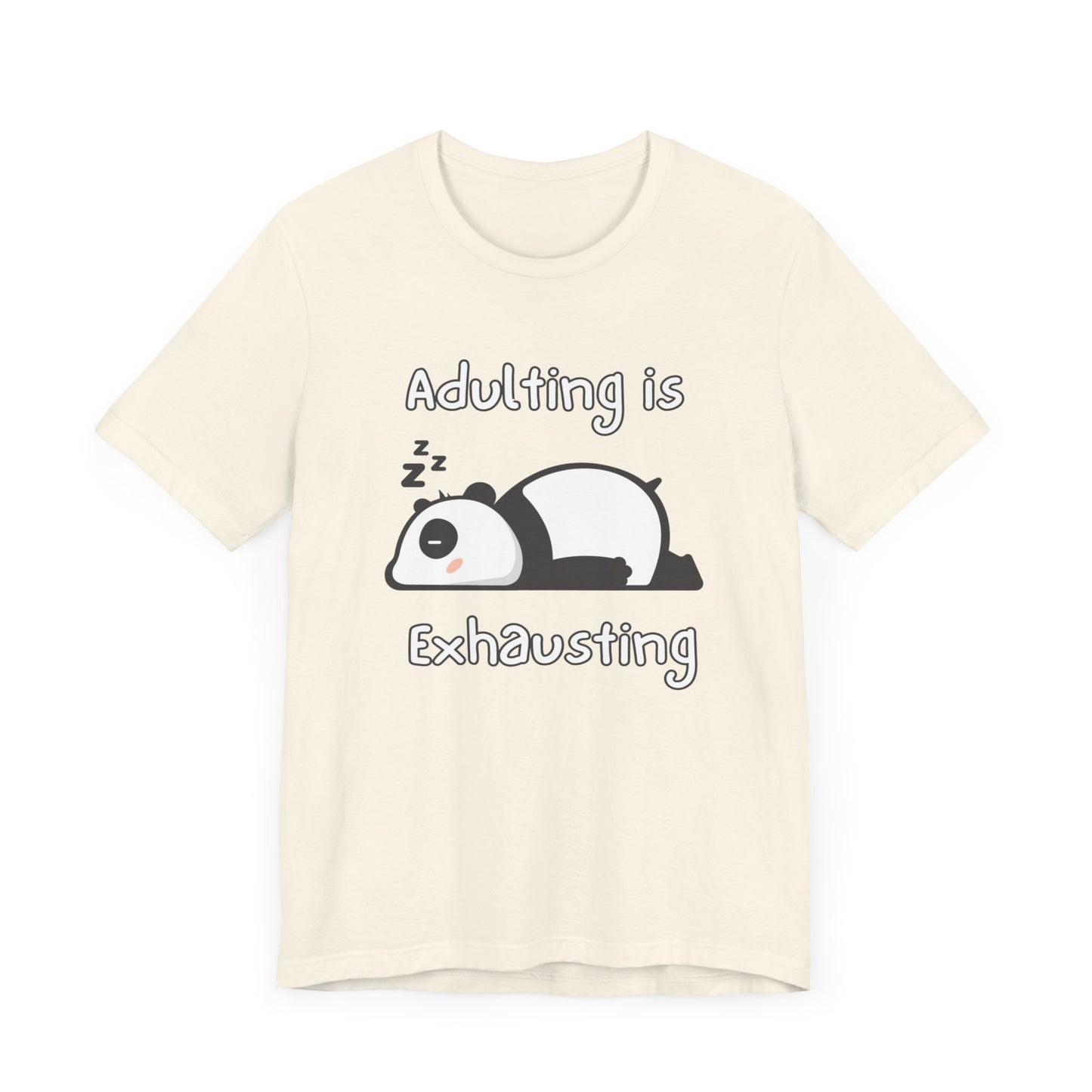 Adulting Panda T-Shirt