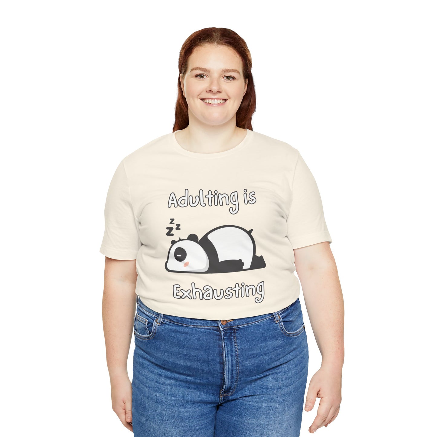 Adulting Panda T-Shirt