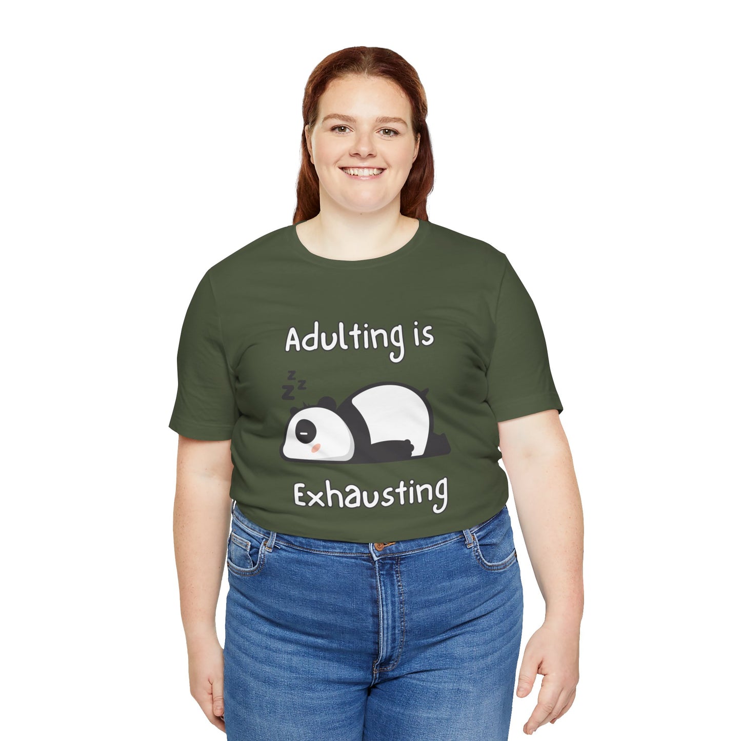 Adulting Panda T-Shirt
