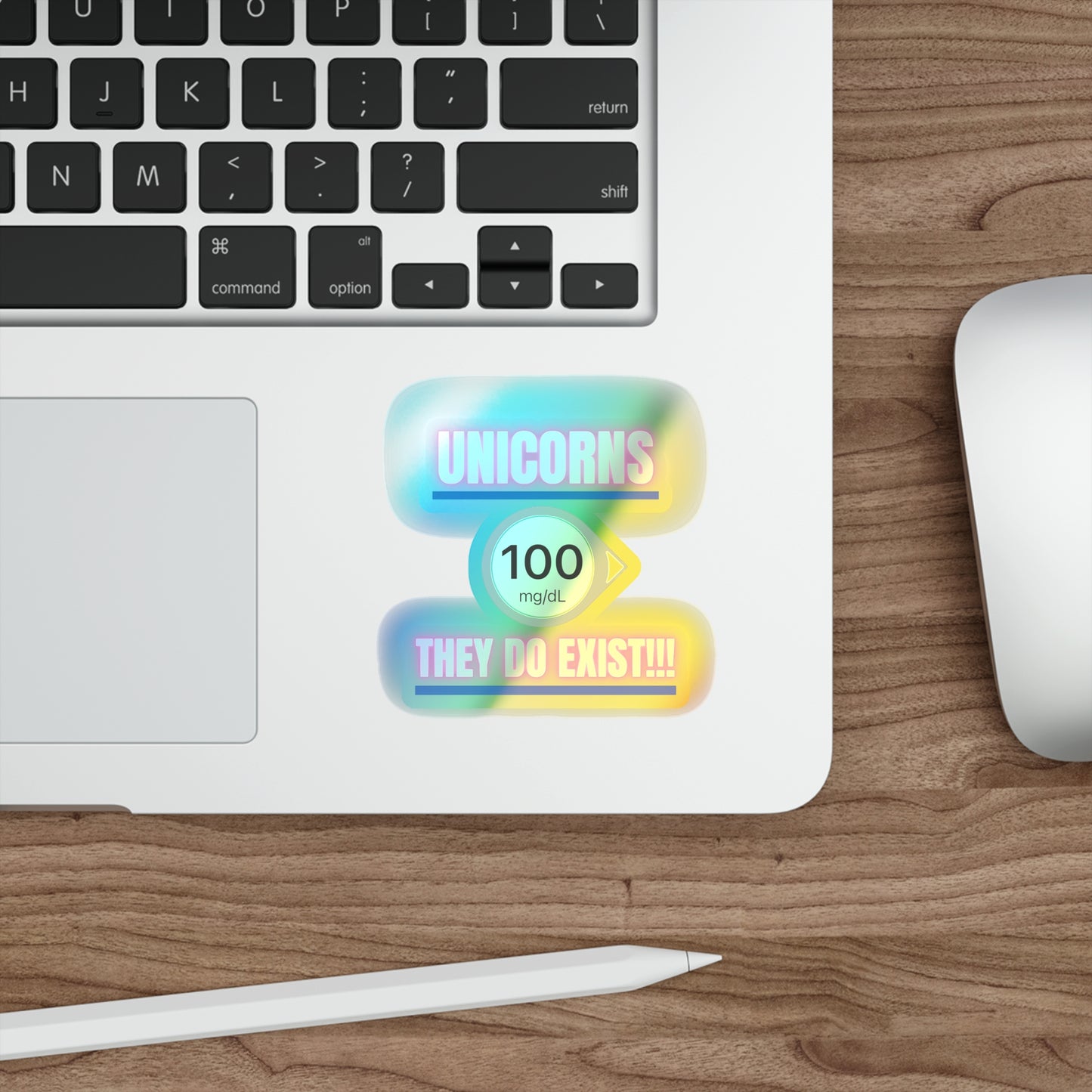 Unicorns Holographic Stickers