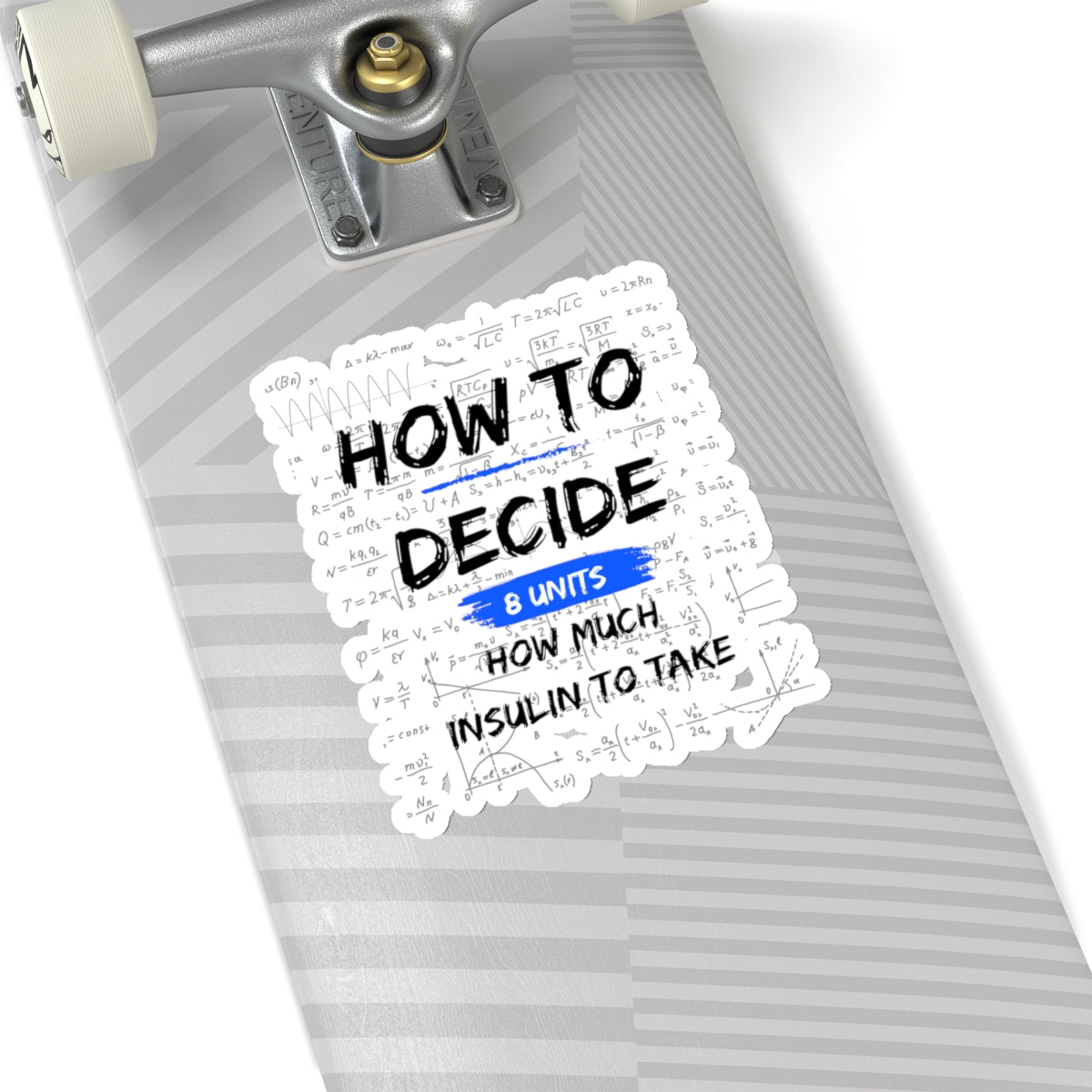 How to Decide How Much Insulin To Take Sticker