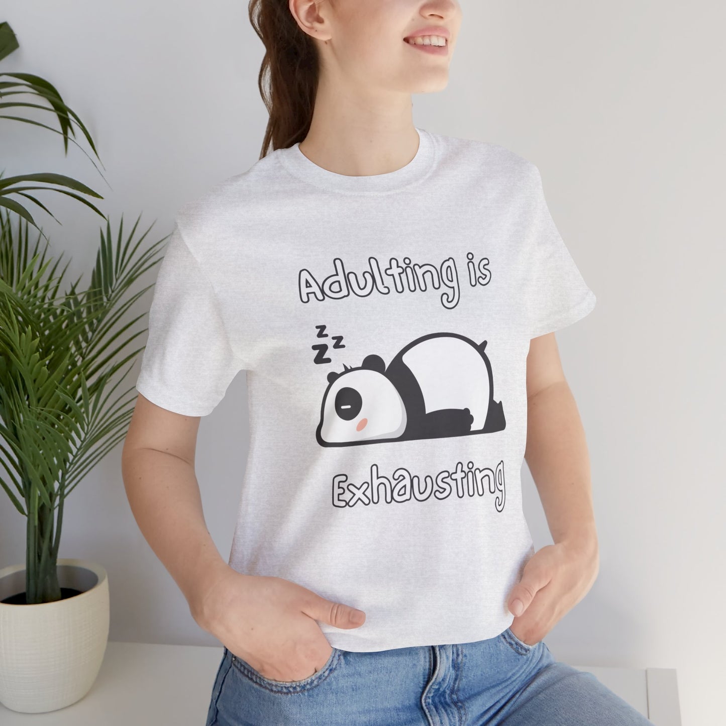 Adulting Panda T-Shirt
