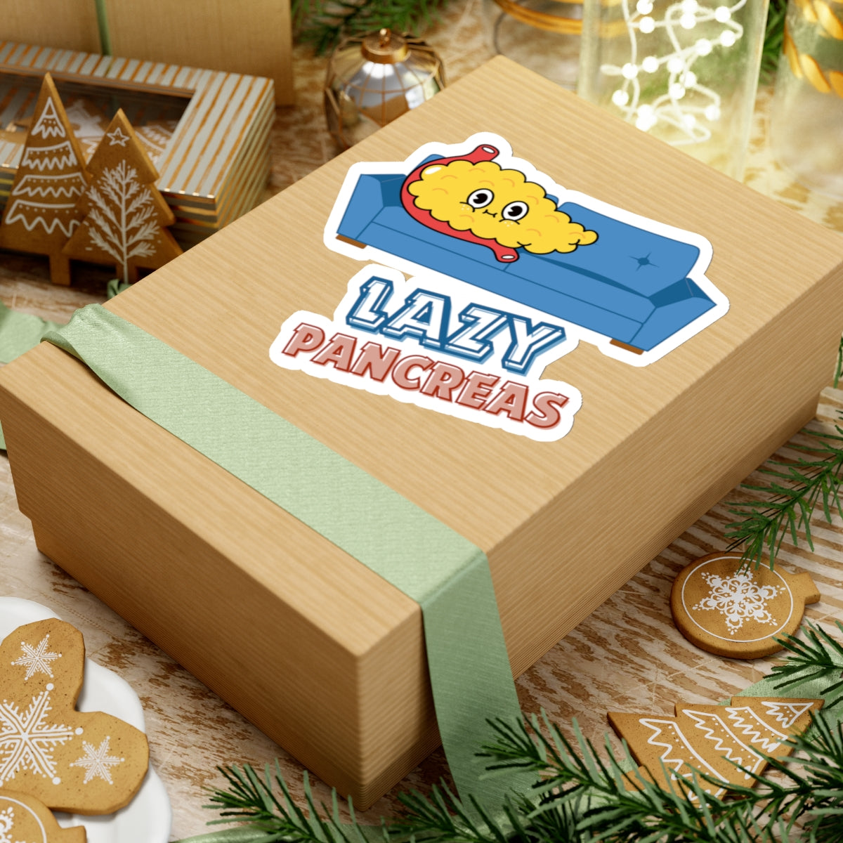 Lazy Pancreas Stickers
