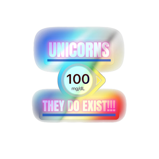 Unicorns Holographic Stickers