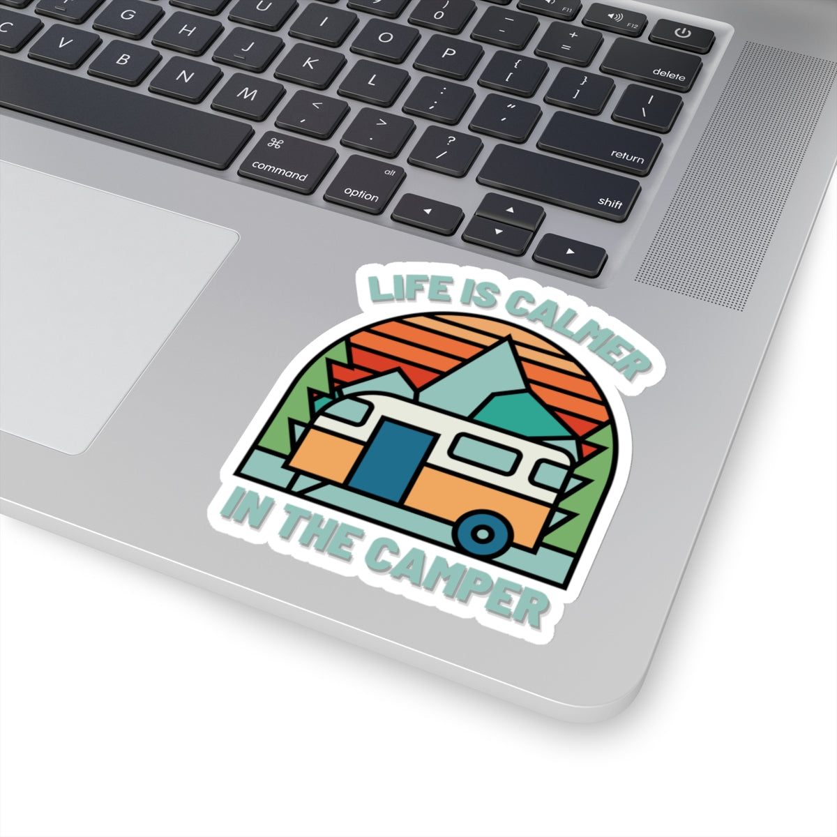 Calmer in the Camper Stickers