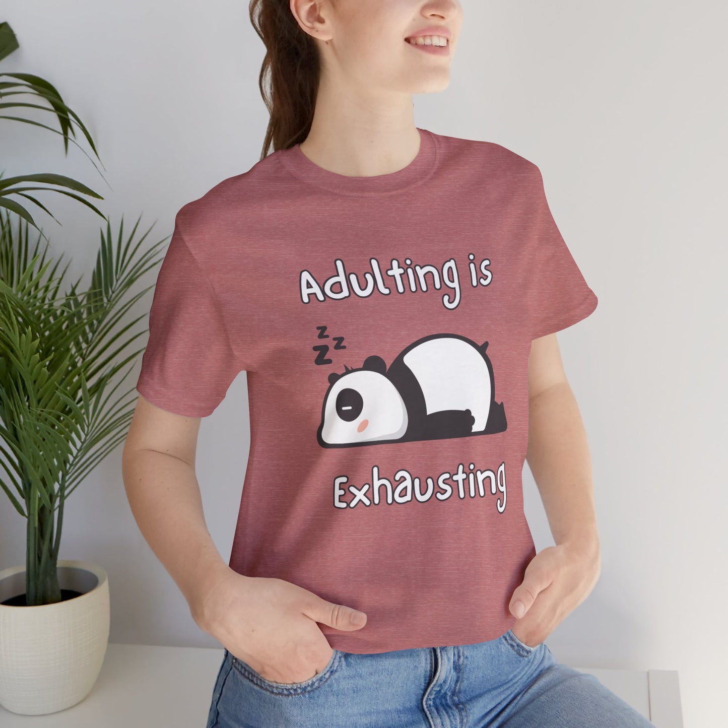 Adulting Panda T-Shirt