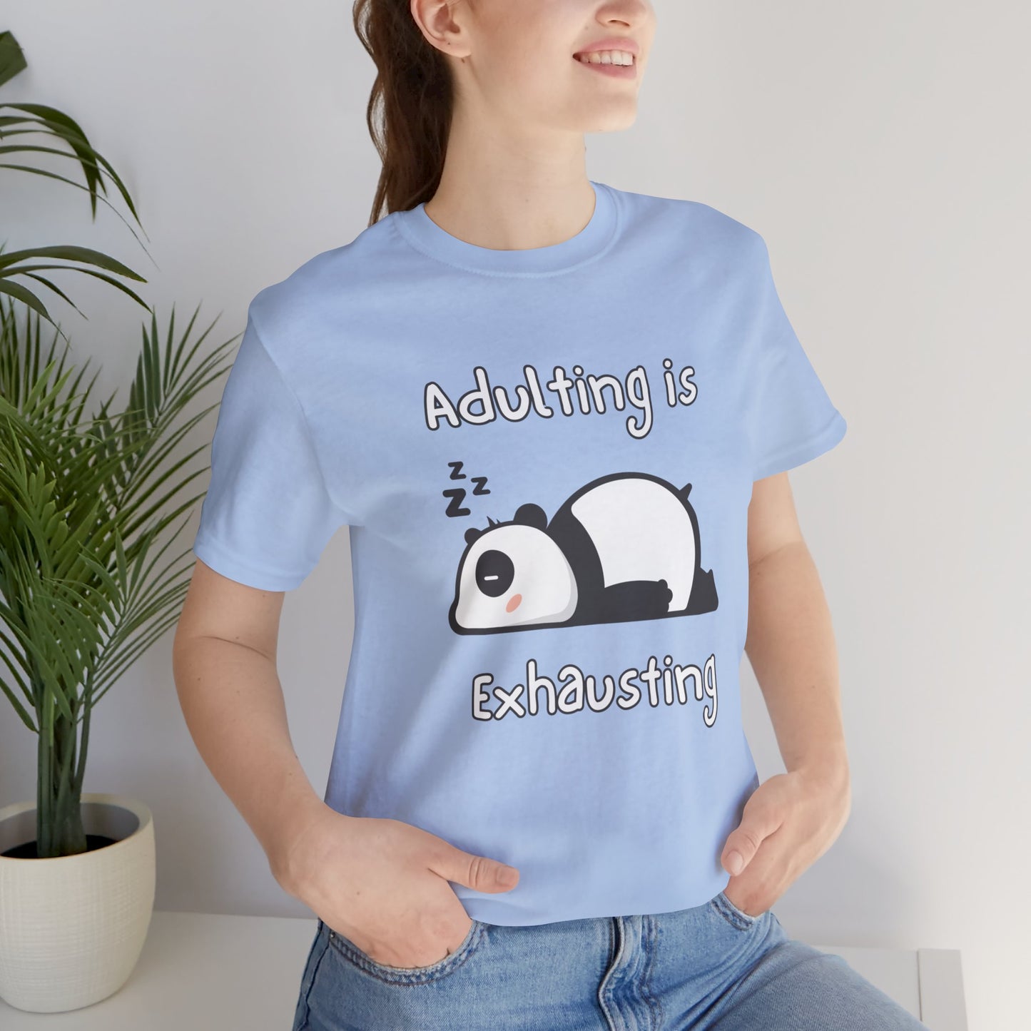 Adulting Panda T-Shirt
