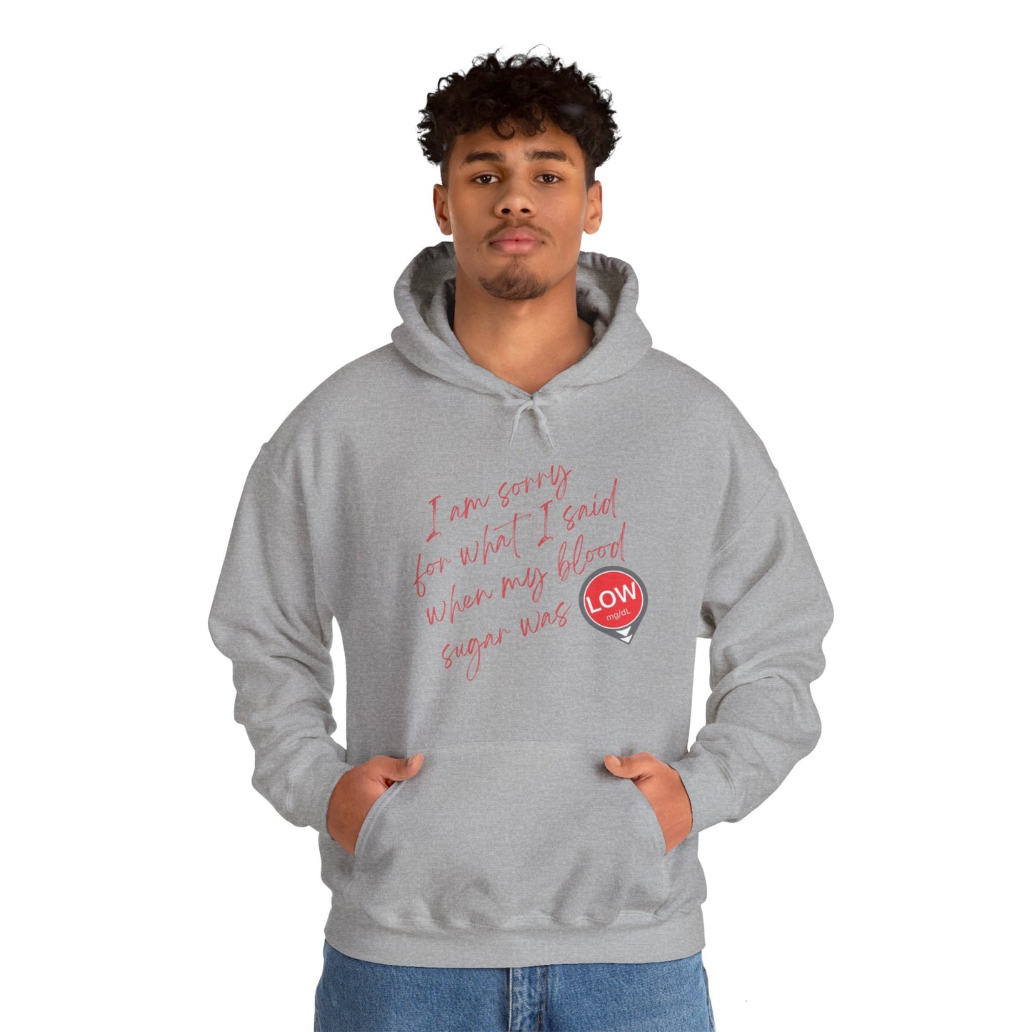 Sorry. I Was Low (Hooded Sweatshirt)