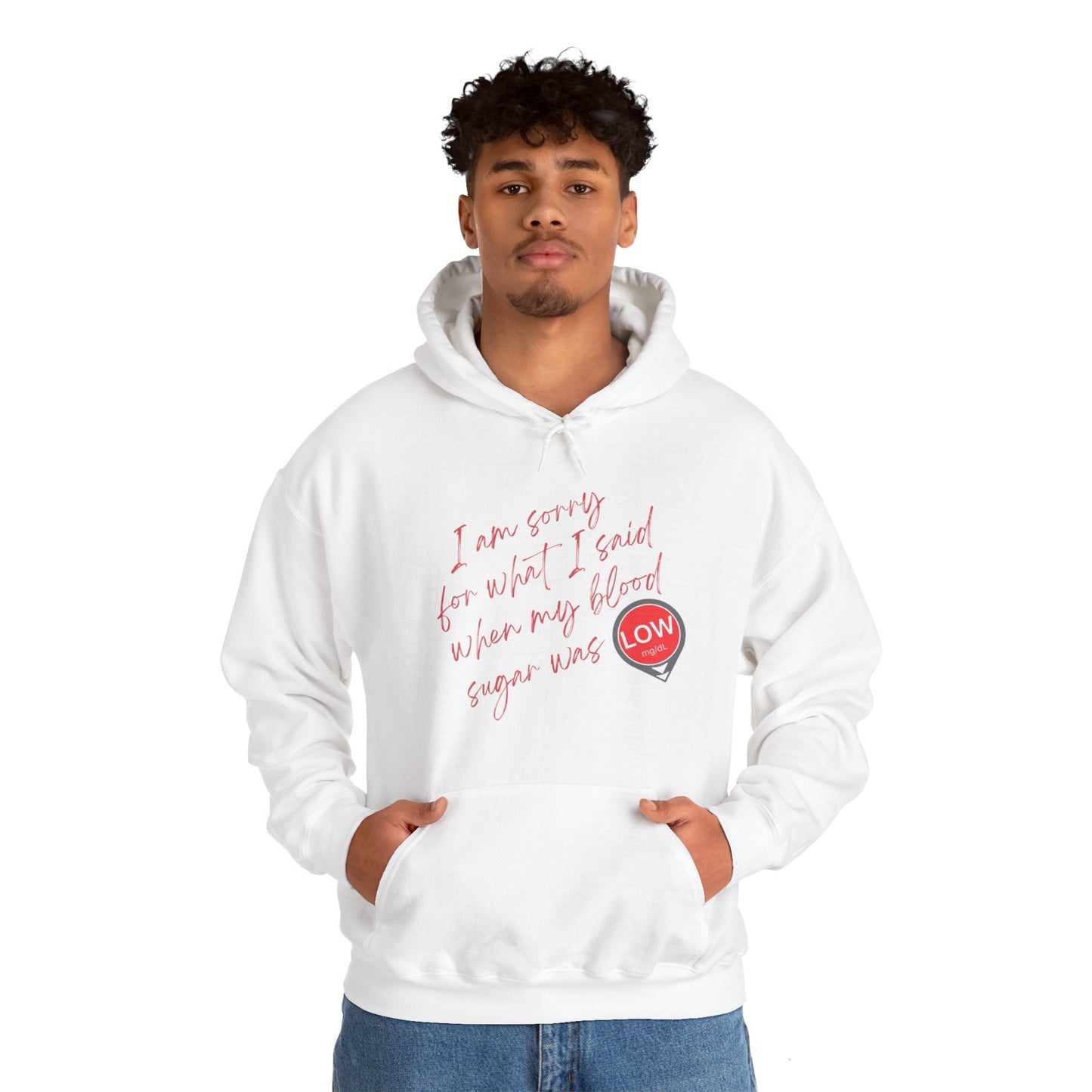 Sorry. I Was Low (Hooded Sweatshirt)
