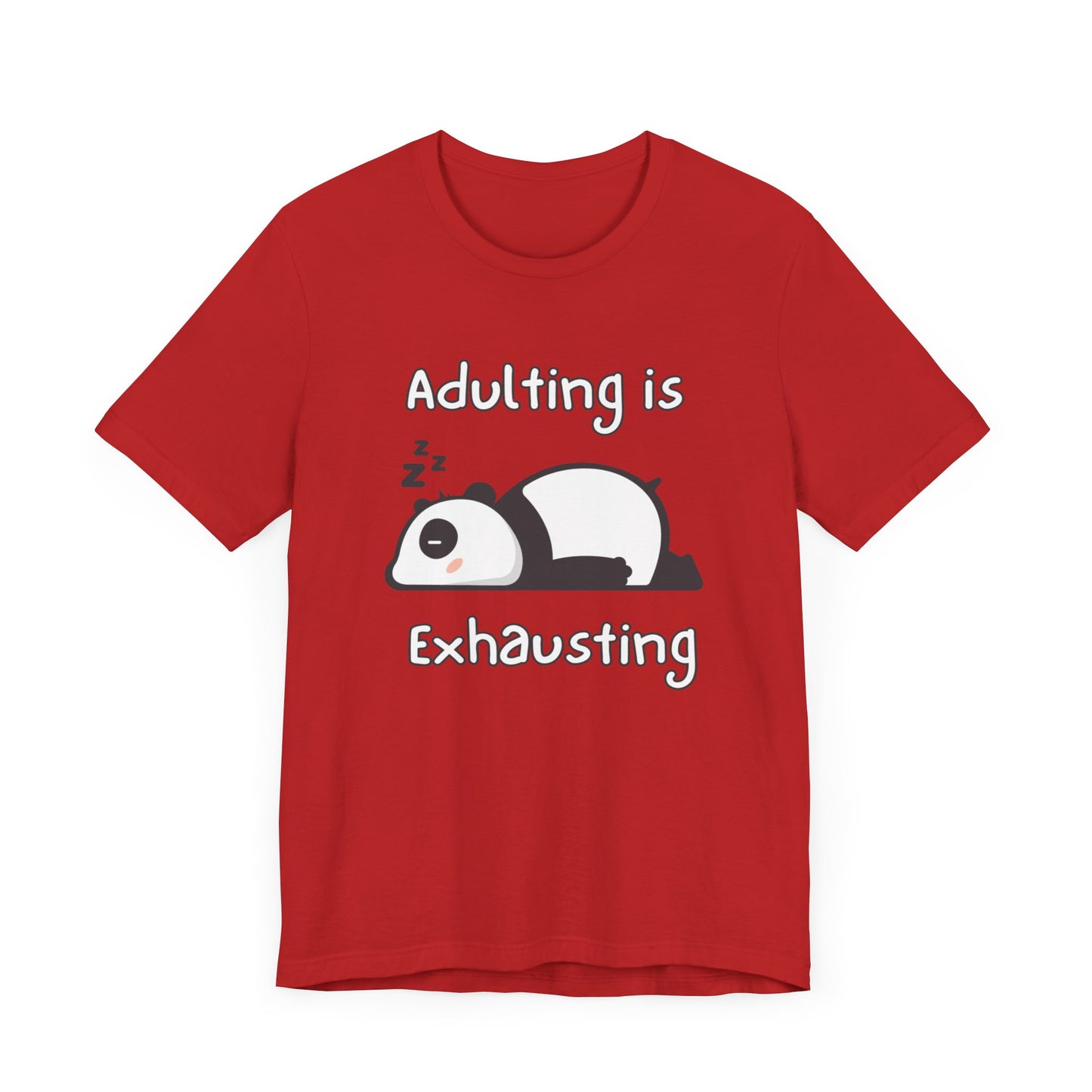 Adulting Panda T-Shirt
