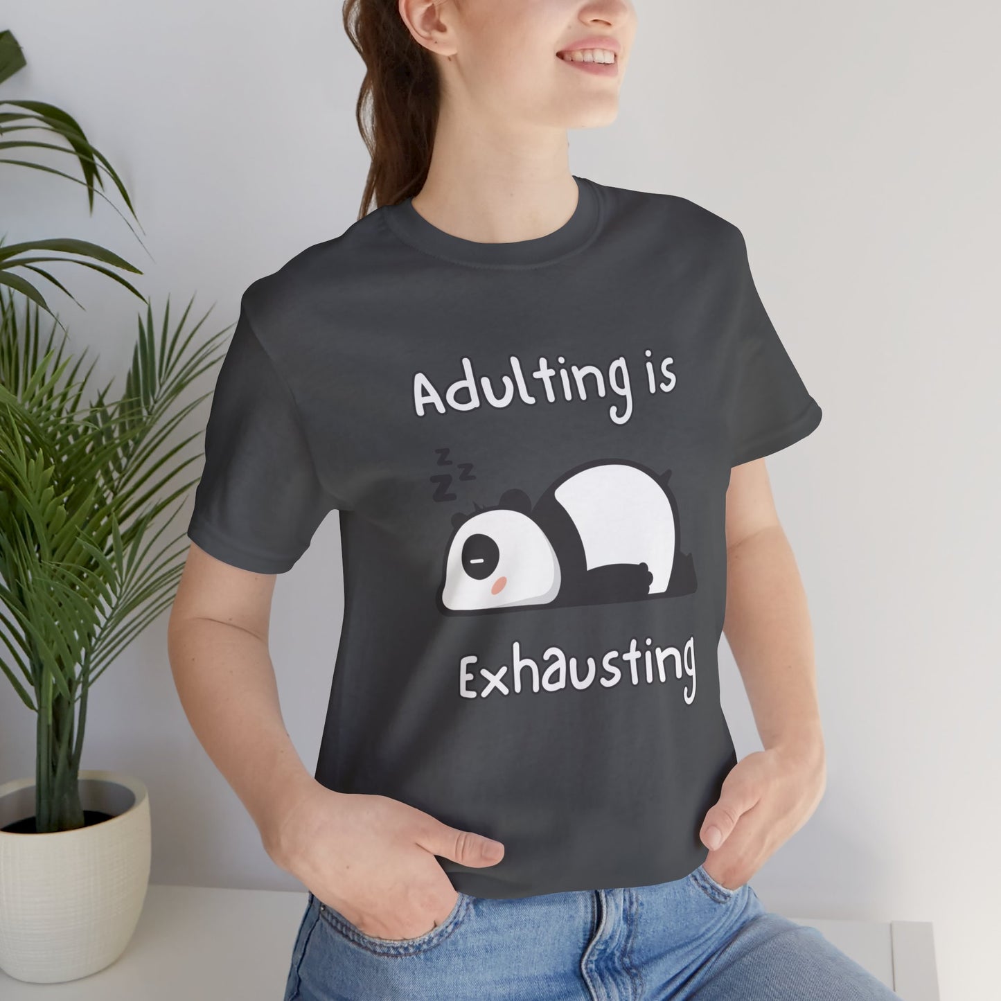 Adulting Panda T-Shirt