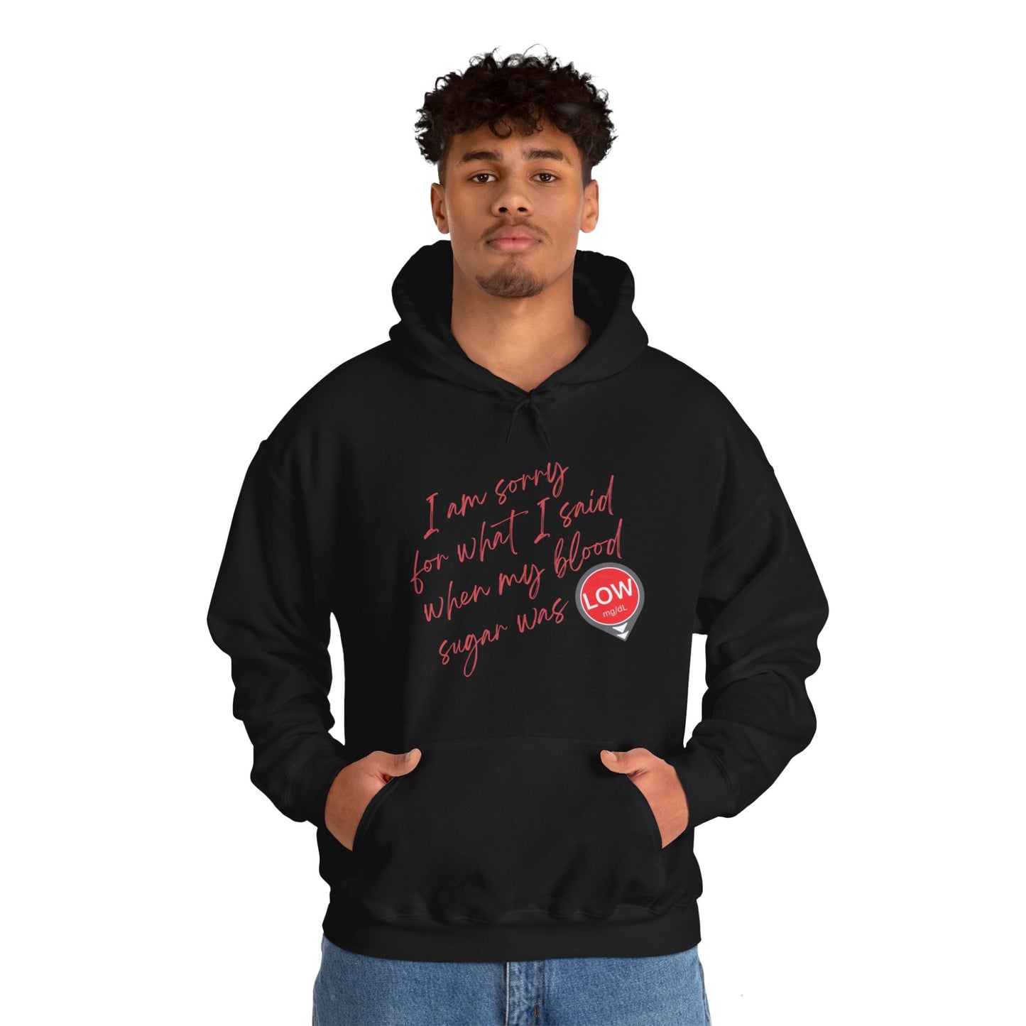 Sorry. I Was Low (Hooded Sweatshirt)