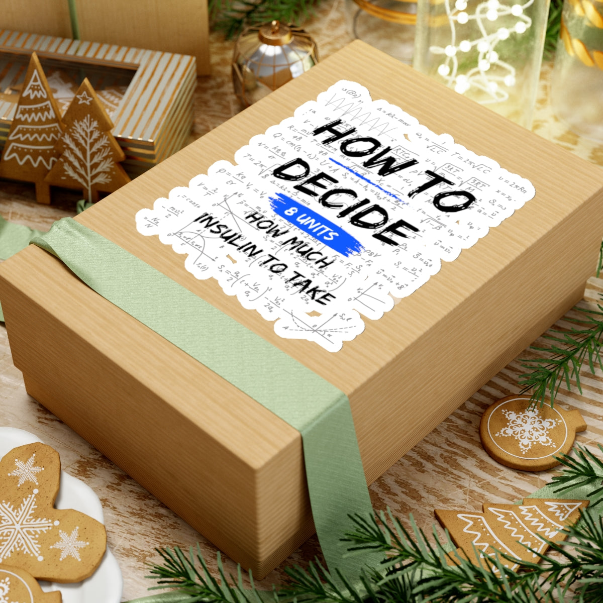 How to Decide How Much Insulin To Take Sticker