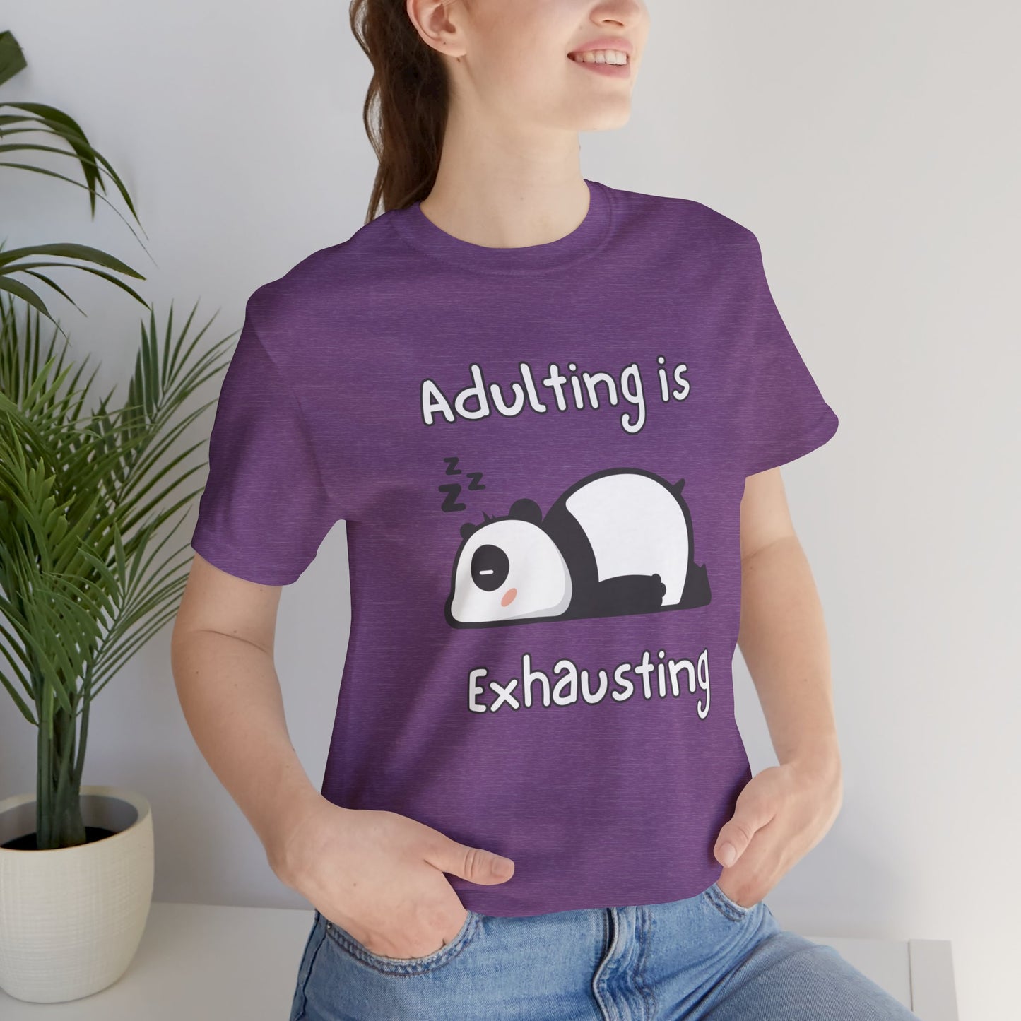 Adulting Panda T-Shirt