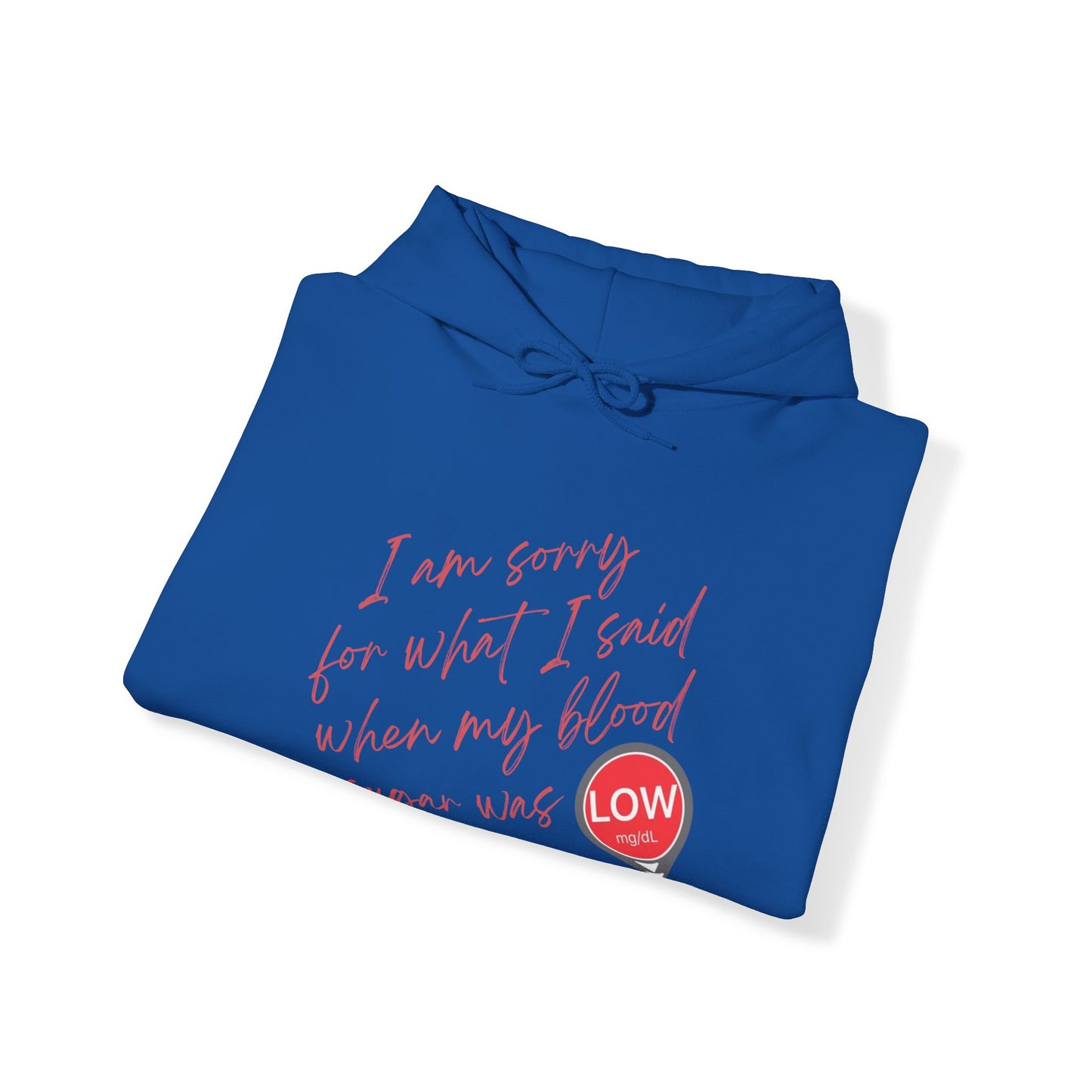 Sorry. I Was Low (Hooded Sweatshirt)