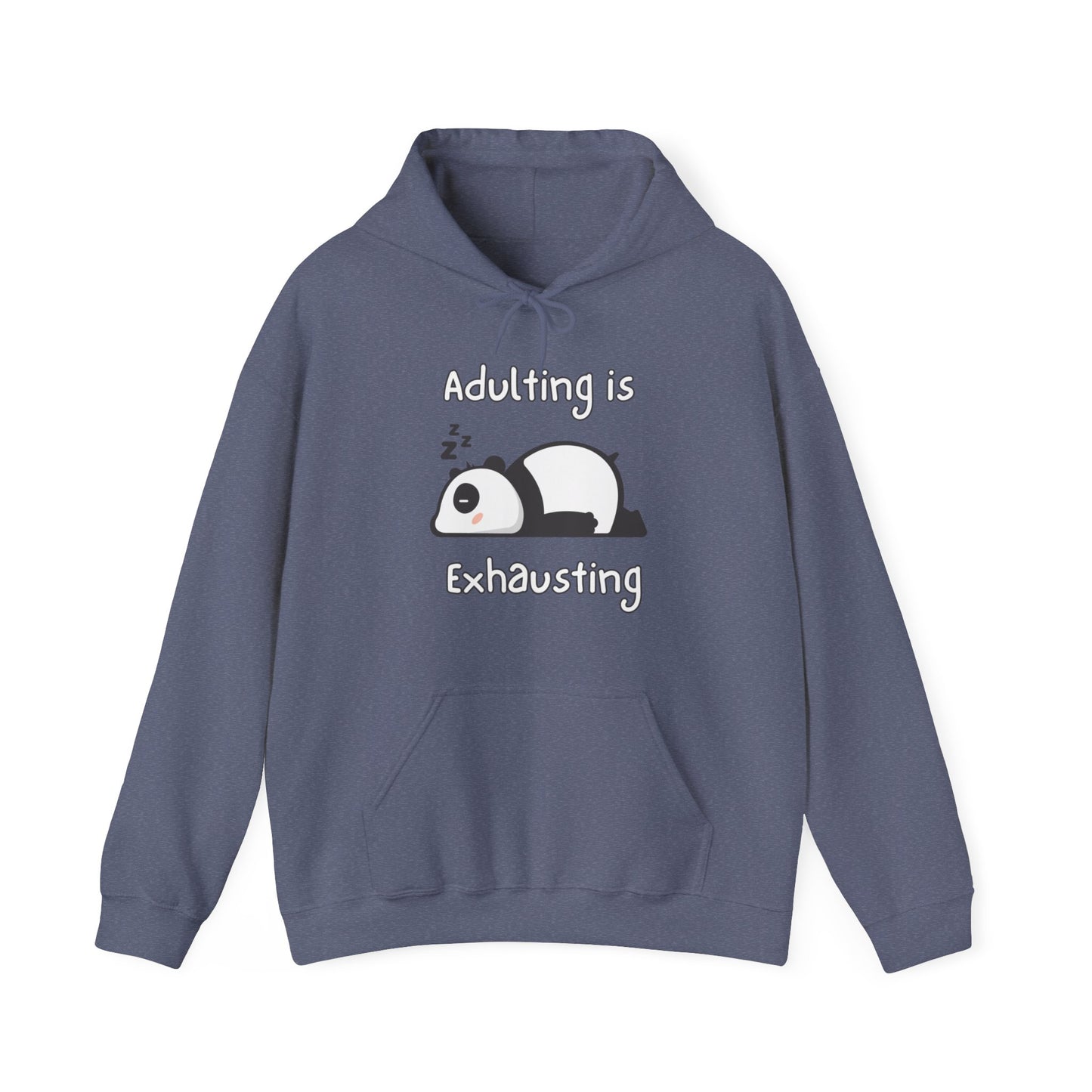 Adulting Panda Hoodie