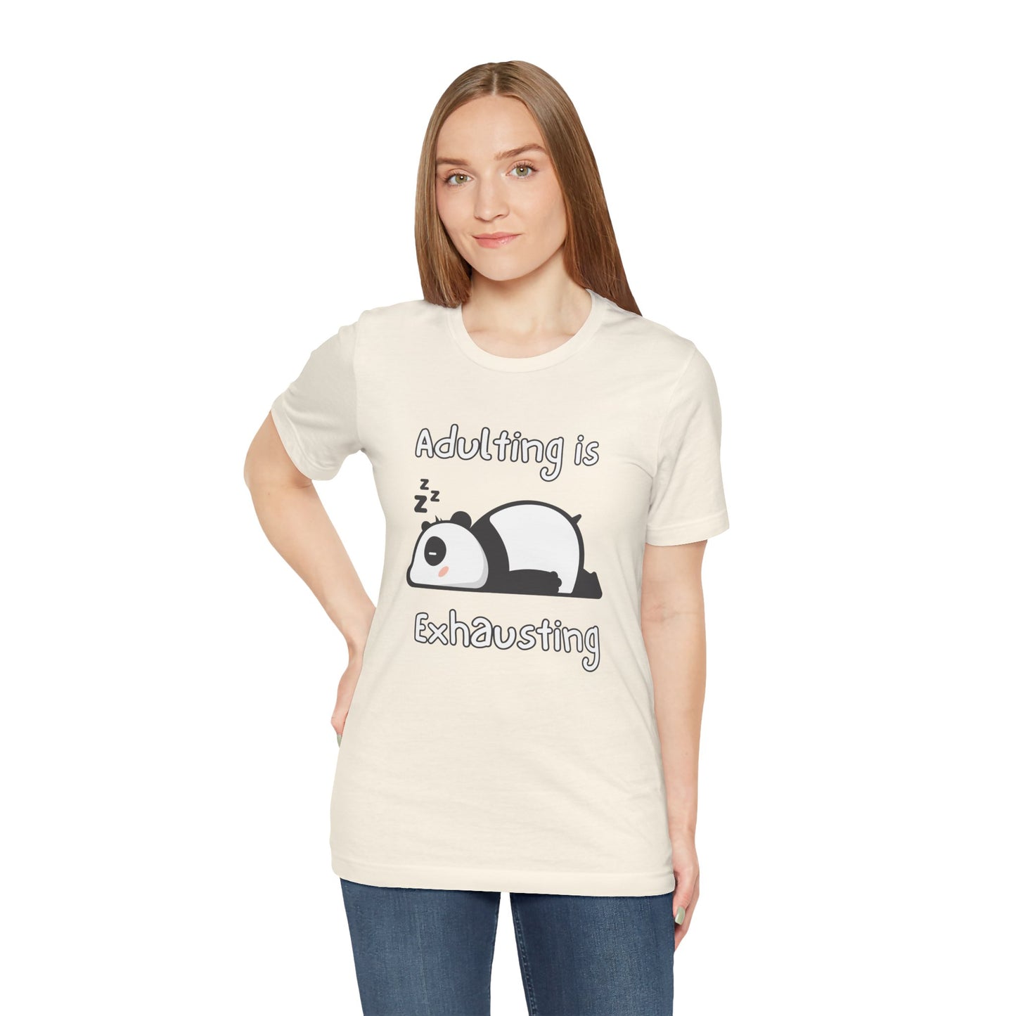 Adulting Panda T-Shirt