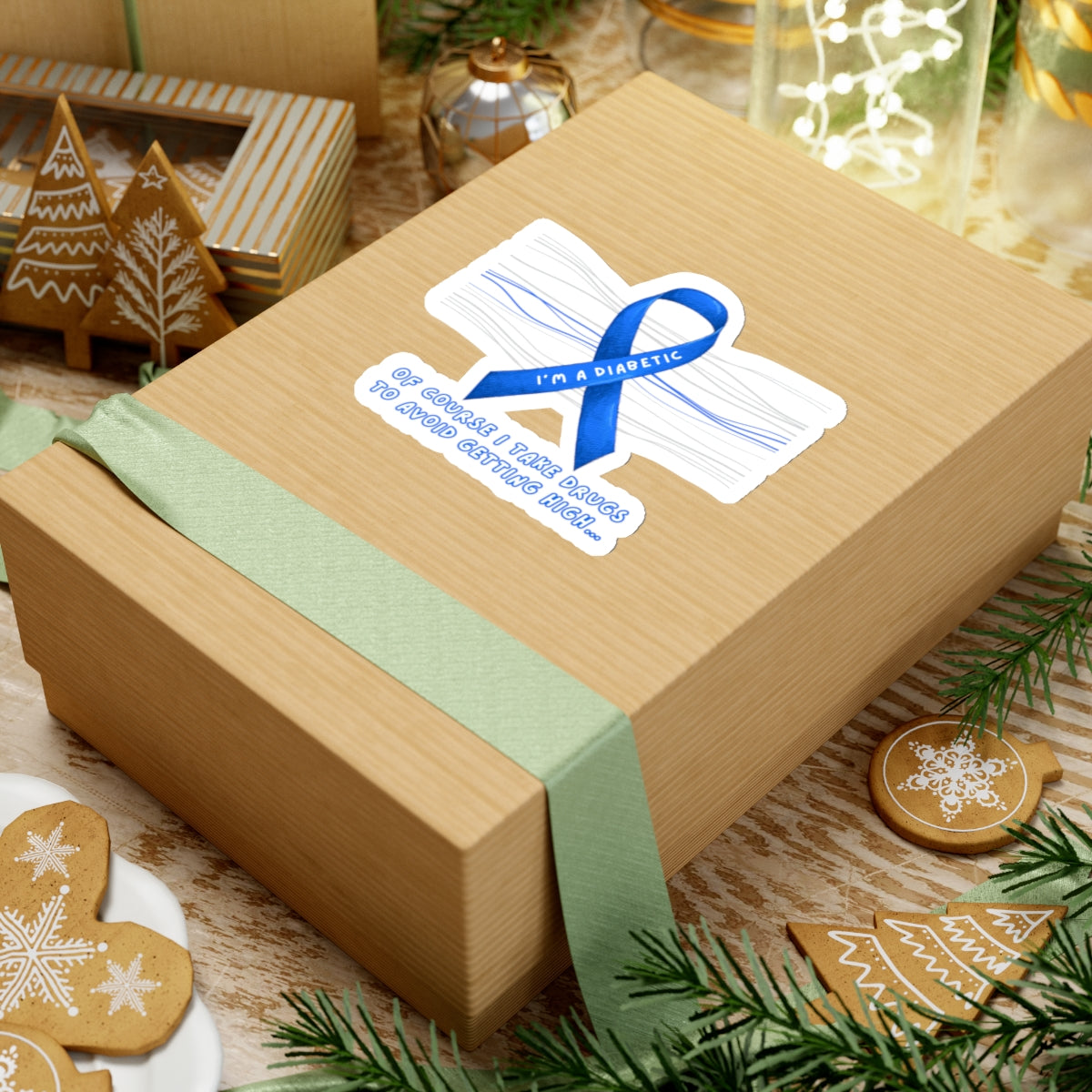 I’m A Diabetic. Of course I take drugs… Sticker