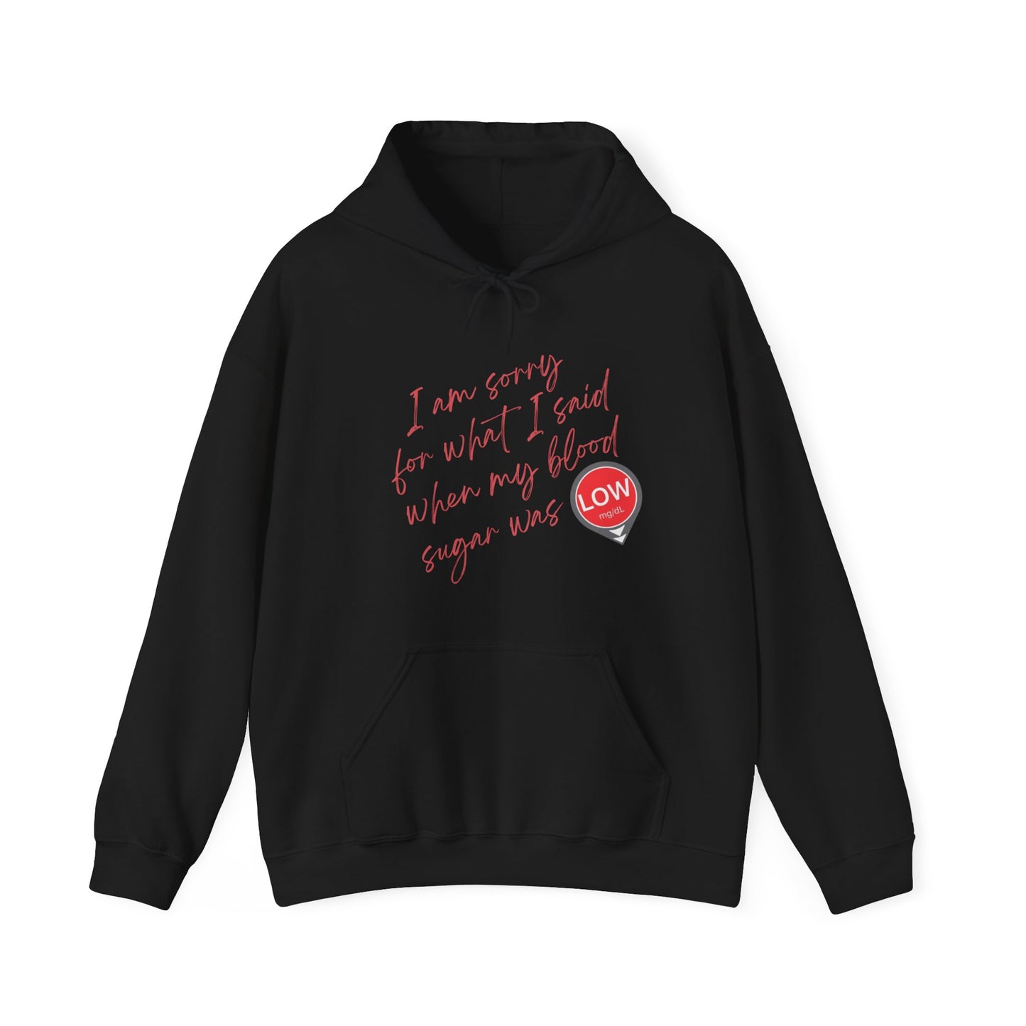 Sorry. I Was Low (Hooded Sweatshirt)