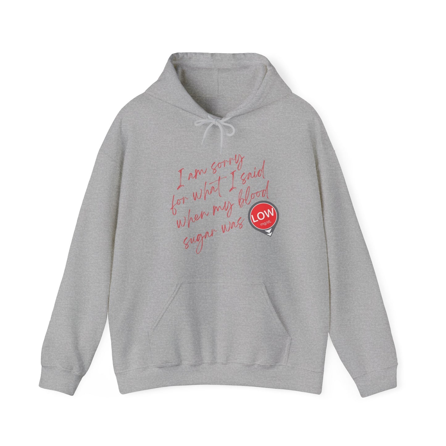 Sorry. I Was Low (Hooded Sweatshirt)