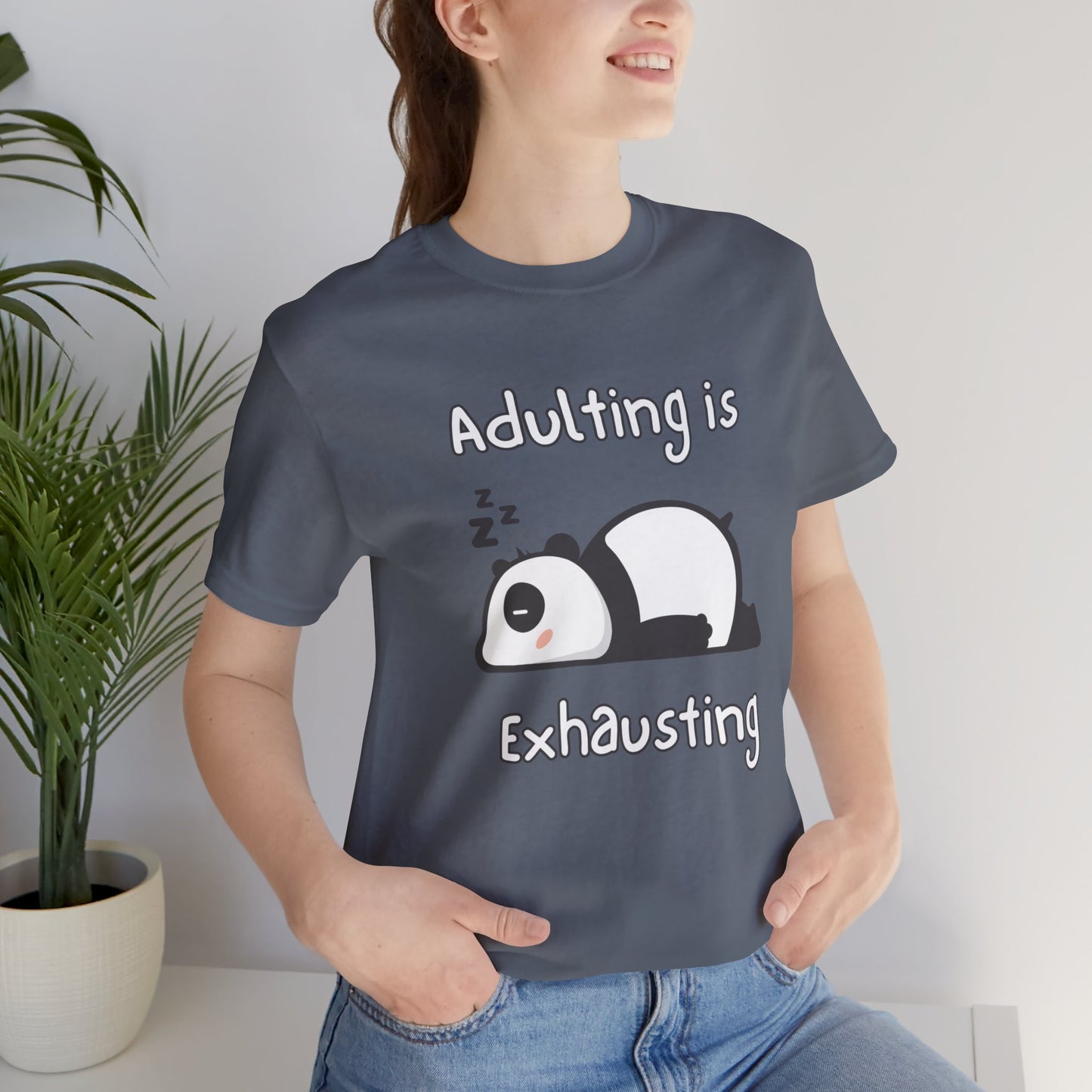 Adulting Panda T-Shirt