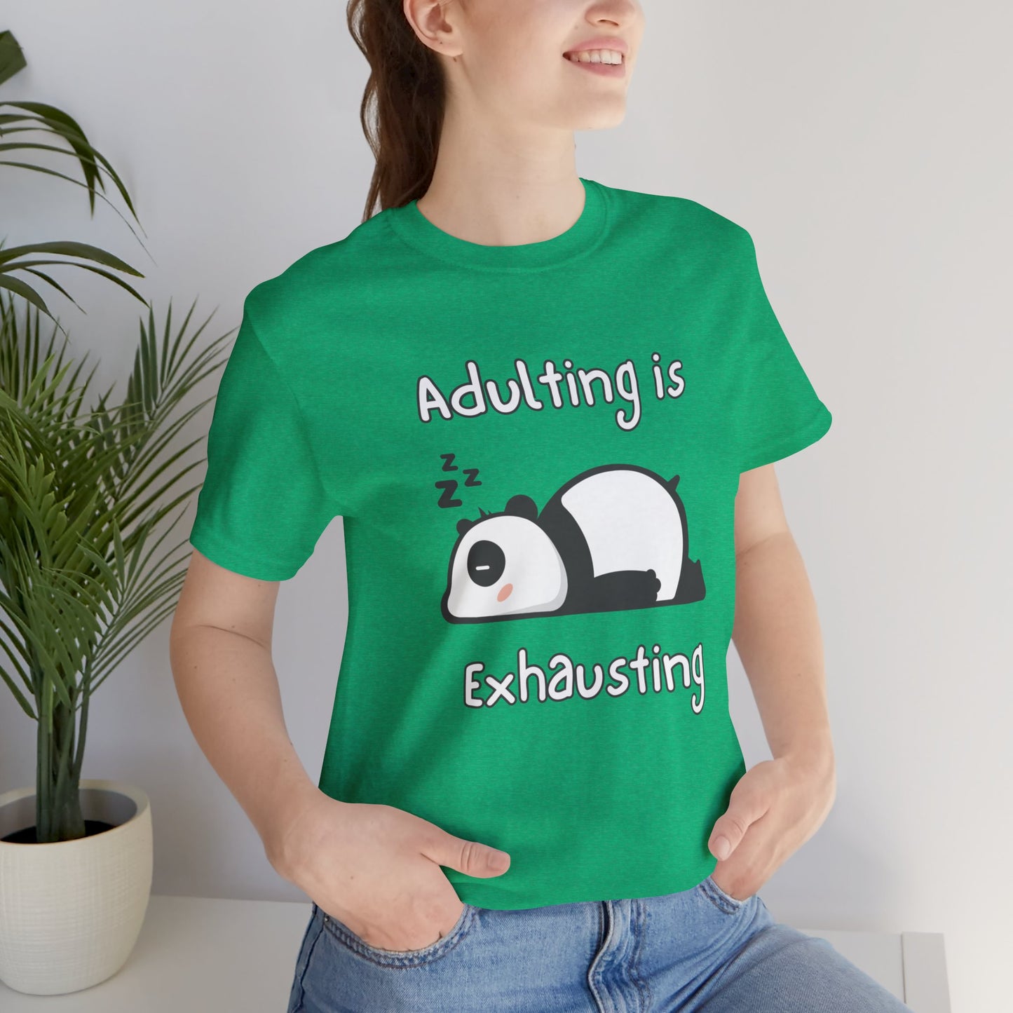 Adulting Panda T-Shirt