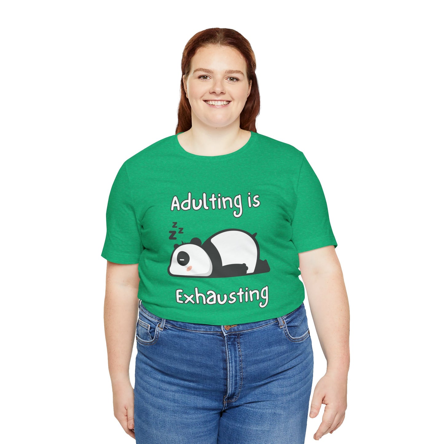 Adulting Panda T-Shirt