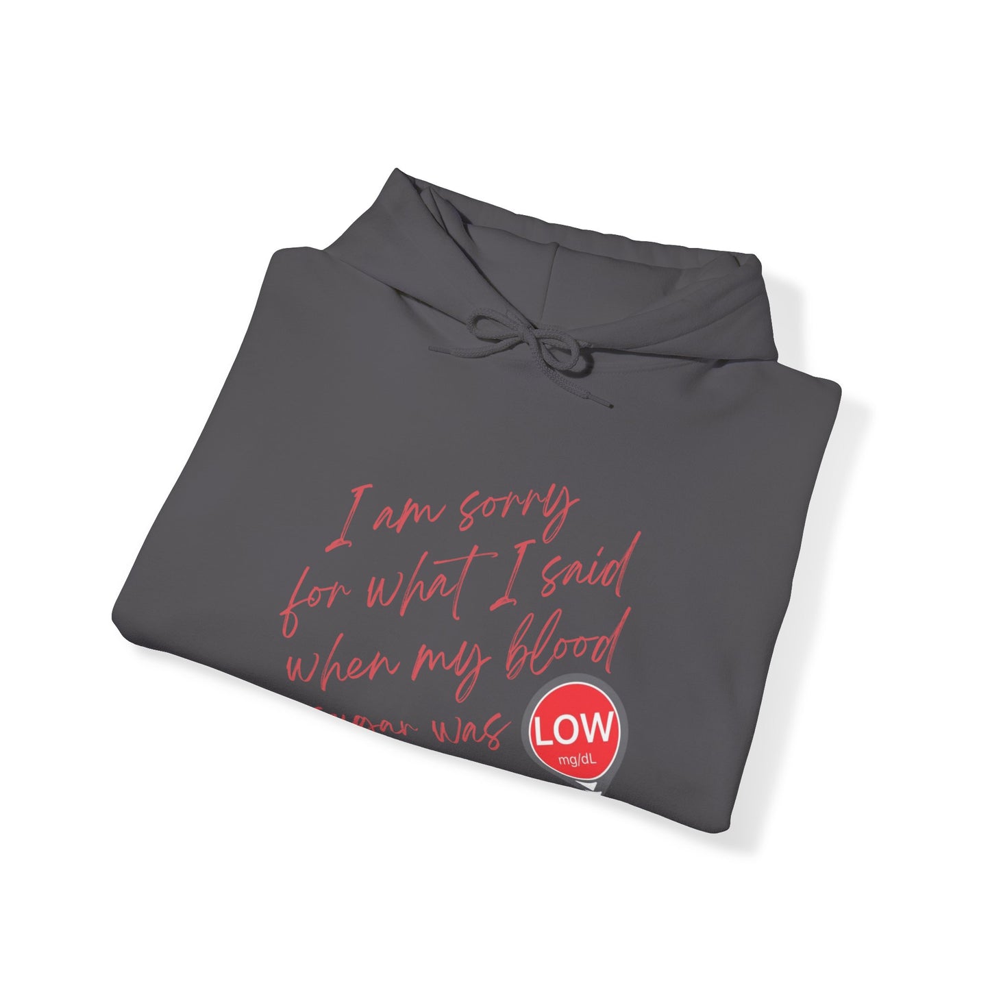 Sorry. I Was Low (Hooded Sweatshirt)