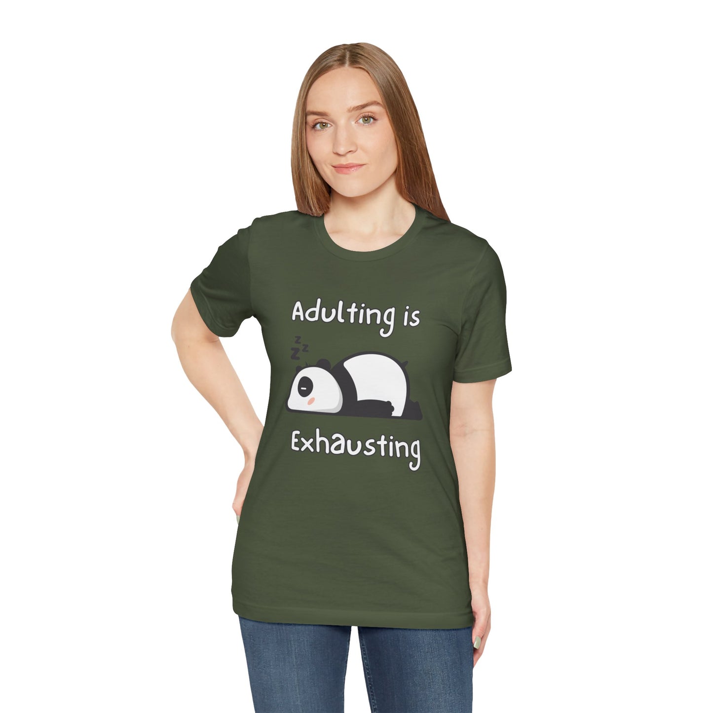 Adulting Panda T-Shirt